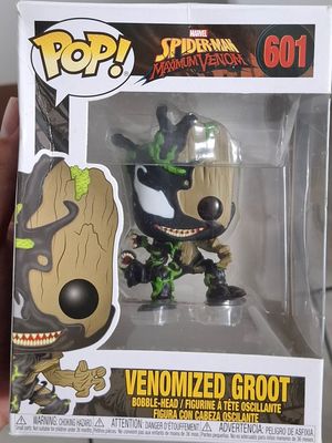 SH10 Venomized Groot Figura Funko Pop Venom Figura *Caja Danada*
