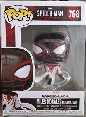 SH10 Miles Morales Track Suit Funko Pop Spider Man Funko Pop
