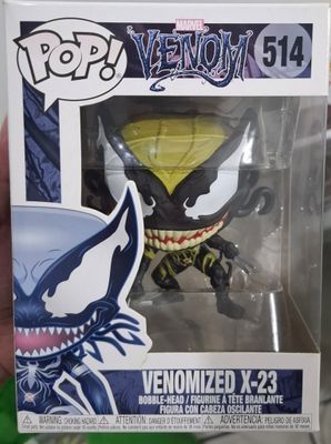 SH9 Venomized X 23 Funko Pop Venom Figura *Caja Danada*