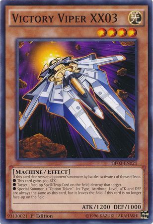 Victory Viper XX03 - BP03-EN021 - Common 1st Edition Battle Pack 3: Monster League 1st Edition Singles