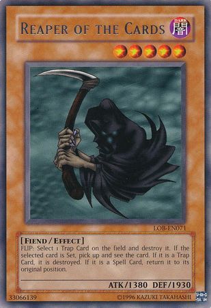Reaper of the Cards - LOB-EN071 - Rare Unlimited Legend Of Blue Eyes White Dragon [LOB] Unlimited Singles