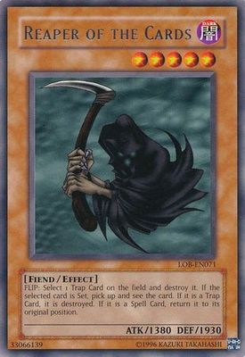 Reaper of the Cards - LOB-EN071 - Rare Unlimited Legend Of Blue Eyes White Dragon [LOB] Unlimited Singles