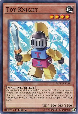 Toy Knight - MP15-EN244 - Common 1st Edition Yu-Gi-Oh! 2015 Mega-Tins [MP15]