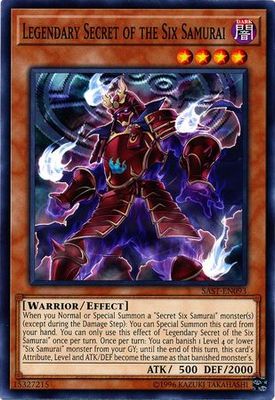 Legendary Secret of the Six Samurai - SAST-EN093 - Common Unlimited Savage Strike Unlimited Singles