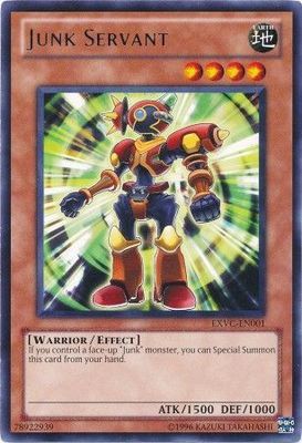Junk Servant - EXVC-EN001 - Rare Unlimited Extreme Victory Unlimited Singles