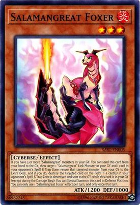 Salamangreat Foxer - SAST-EN005 - Common Unlimited Savage Strike Unlimited Singles