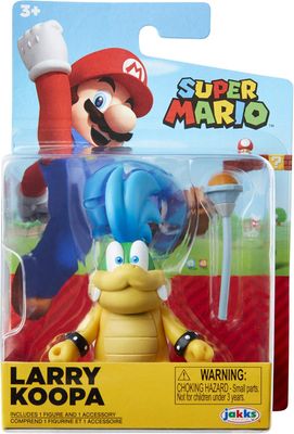 SH8 Larry Koopa Figura Mario Bros Figura Nintendo Jakks Nuevo Sellado