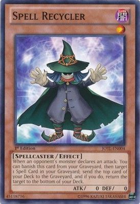 Spell Recycler - JOTL-EN004 - Common 1st Edition Judgment of the Light 1st Edition Singles (espanol)