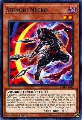 Shinobi Necro - SAST-EN098 - Common 1st Edition Savage Strike 1st Edition Singles
