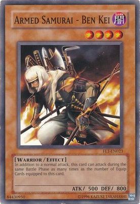 Armed Samurai - Ben Kei - FET-EN023 - Common Unlimited Flaming Eternity [FET] Unlimited Singles