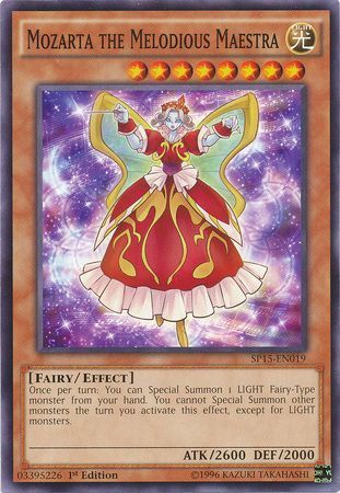 Mozarta the Melodious Maestra - SP15-EN019 - Common 1st Edition Star Pack ARC-V Singles