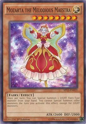 Mozarta the Melodious Maestra - SP15-EN019 - Common 1st Edition Star Pack ARC-V Singles