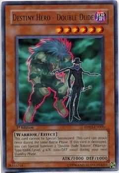 Destiny Hero - Double Dude - DP05-EN005 - Rare 1st Edition Duelist Pack: Aster Phoenix 1st Edition Singles