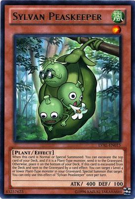 Sylvan Peaskeeper - LVAL-EN015 - Rare Unlimited Legacy of the Valiant Unlimited Singles