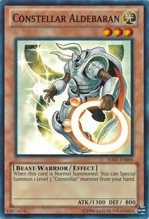 Constellar Aldebaran - HA07-EN006 - Super Rare Unlimited Hidden Arsenal 7: Knight of Stars Unlimited Singles