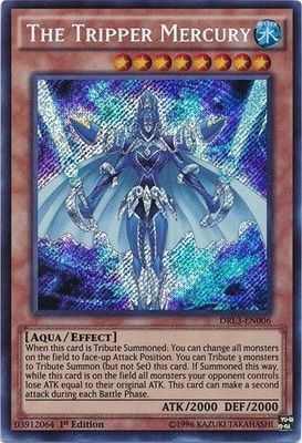 The Tripper Mercury - DRL3-EN006 - Secret Rare 1st Edition Dragons of Legend Unleashed 1st Edition Singles (espanol)