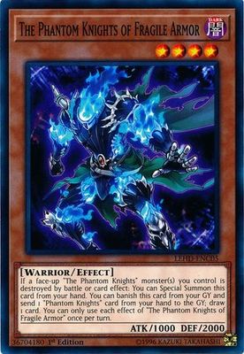The Phantom Knights of Fragile Armor - LEHD-ENC05 - Common 1st Edition Legendary Hero Decks 1st Edition Singles