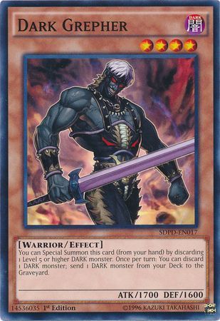 Dark Grepher - SDPD-EN017 - Common 1st Edition Structure Deck: Pendulum Domination Singles