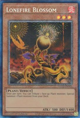 Lonefire Blossom - RA01-EN002 - Prismatic Collector&#39;s Rare 25th Anniversary Rarity Collection Singles