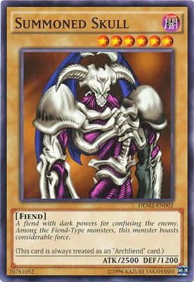 Summoned Skull - DEM2-EN002 - Common Unlimited Yu-Gi-Oh! Promo Cards (espanol)