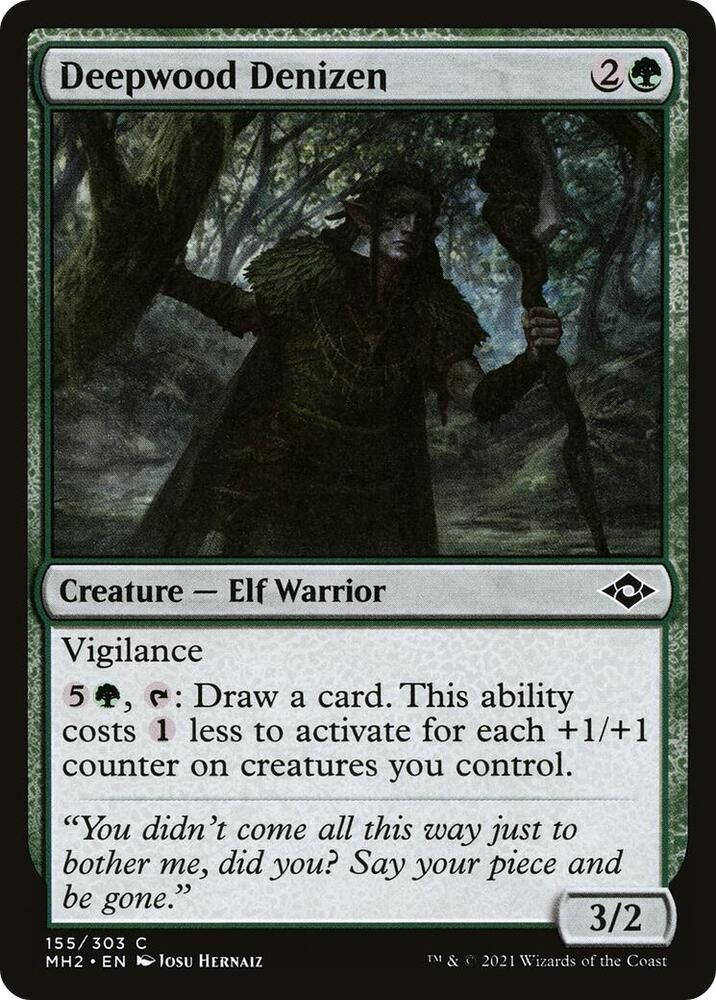 Deepwood Denizen 155/303 - Modern Horizons 2 (MH2)