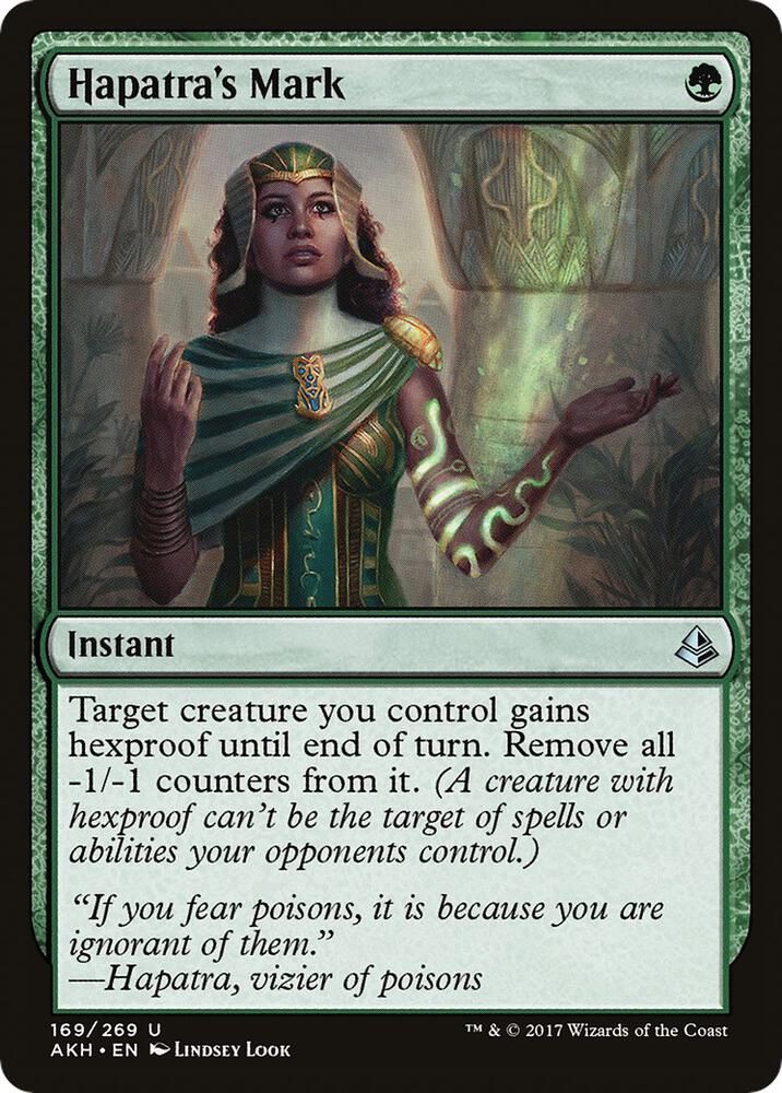 Hapatra&#39;s Mark 169/269 - Amonkhet (AKH)