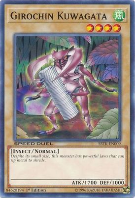 Girochin Kuwagata - SBTK-EN009 - Common 1st Edition Speed Duel: Trials of the Kingdom Singles