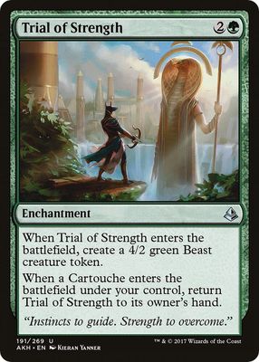 Trial of Strength 191/269 - Amonkhet (AKH) (Español)