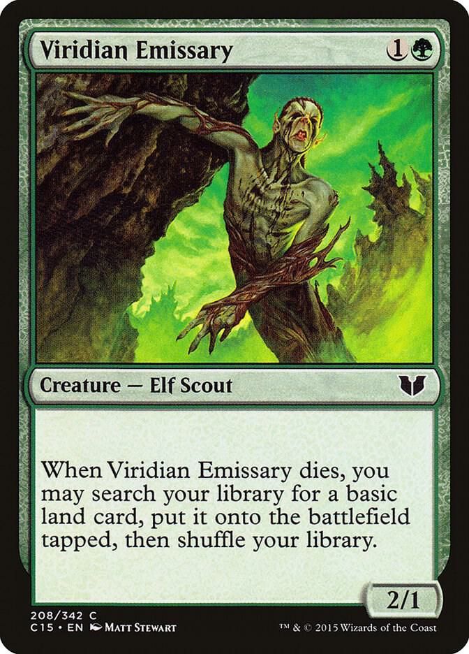 Viridian Emissary 208/342 - Commander 2015 (C15)