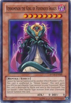 Vennominon the King of Poisonous Snakes - RYMP-EN069 - Common Unlimited Ra Yellow Mega Pack Unlimited Singles