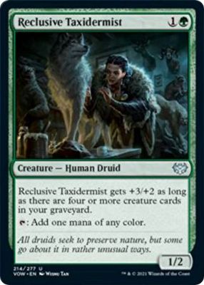 Reclusive Taxidermist 214/277 - Innistrad: Crimson Vow (VOW) (Español)