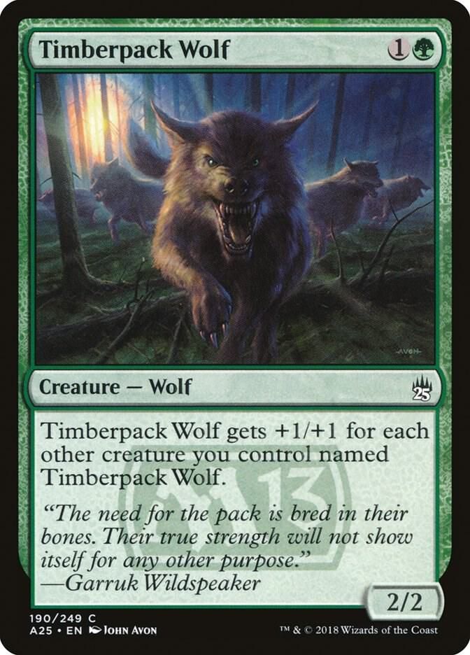 Timberpack Wolf 190/249 - Masters 25 (A25) (Español)