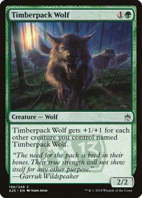 Timberpack Wolf 190/249 - Masters 25 (A25) (Español)