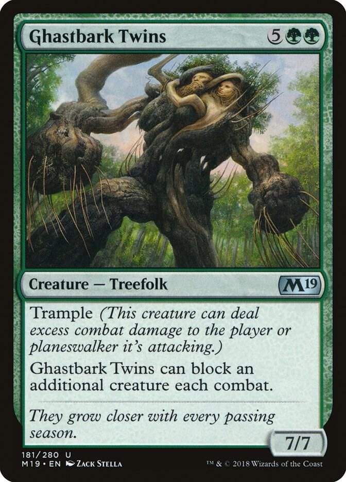 Ghastbark Twins 181/280 - Core Set 2019 (M19)