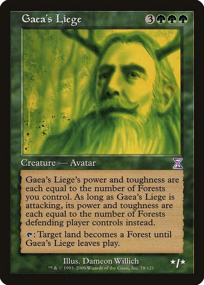Gaea&#39;s Liege 78/121 - Timeshifted (TSB)