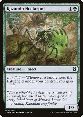 Kazandu Nectarpot 190/280 - Zendikar Rising (ZNR) (Español)