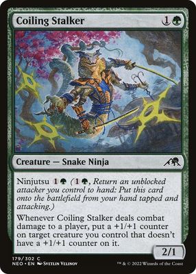 Coiling Stalker 179/302 - Kamigawa: Neon Dynasty (NEO)