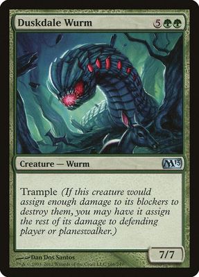 Duskdale Wurm 166/249 - Magic 2013 (M13)