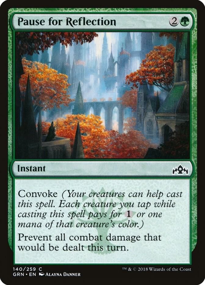 Pause for Reflection 140/259 - Guilds of Ravnica (GRN)