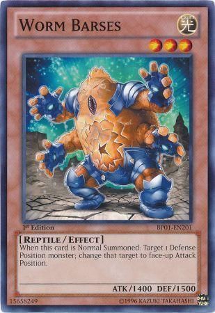 Worm Barses - BP01-EN201 - Common 1st Edition Battle Pack: Epic Dawn 1st Edition Singles