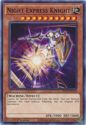 Night Express Knight - DLCS-EN139 - Common 1st Edition Dragons of Legend The Complete Series 1st Edition Singles