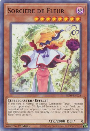 Sorciere de Fleur - LED8-EN028 - Common 1st Edition Legendary Duelists: Synchro Storm 1st Edition Singles (espanol)