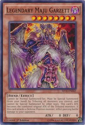 Legendary Maju Garzett - SECE-EN042 - Common 1st Edition Secrets of Eternity (SECE) 1st Edition Singles