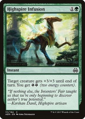 Highspire Infusion 111/184 - Aether Revolt (AER)