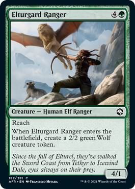 Elturgard Ranger 182/281 - Adventures in the Forgotten Realms (AFR)