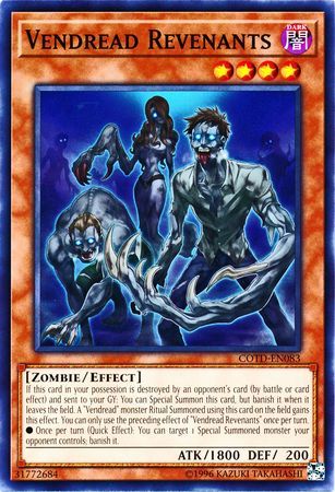 Vendread Revenants - COTD-EN083 - Common Unlimited Code of the Duelist Unlimited Singles
