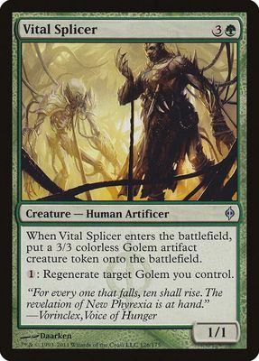 Vital Splicer 126/175 - New Phyrexia (NPH)