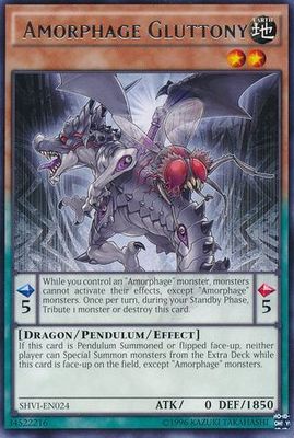 Amorphage Gluttony - SHVI-EN024 - Rare Unlimited Shining Victories Unlimited Singles (espanol)