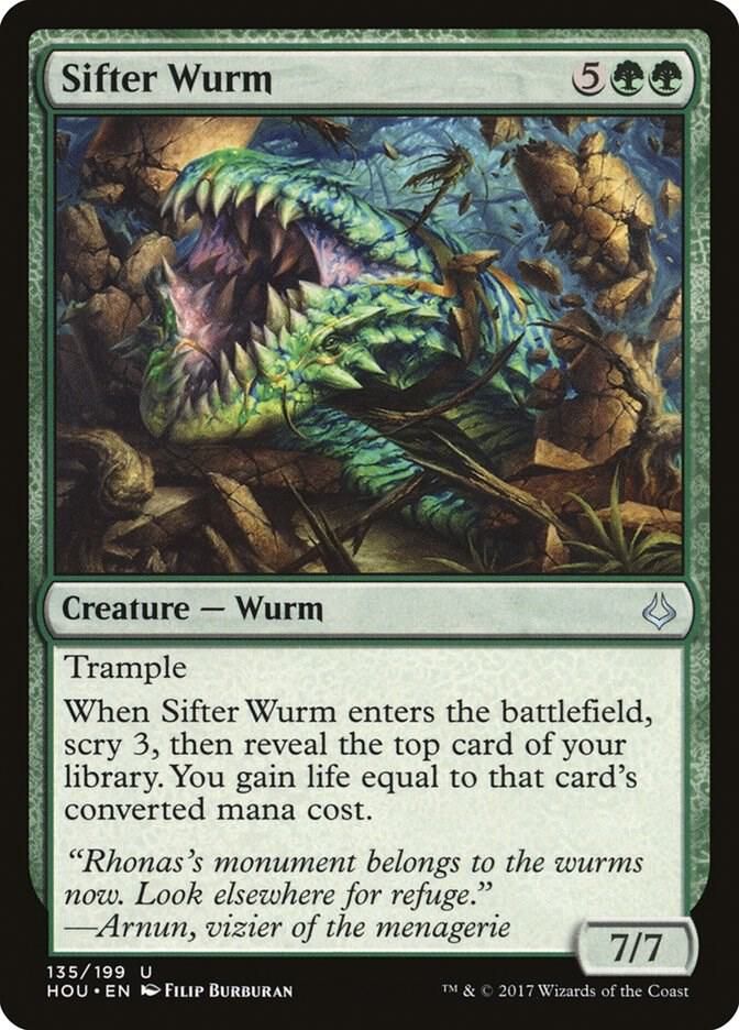 Sifter Wurm 135/199 - Hour of Devastation (HOU)