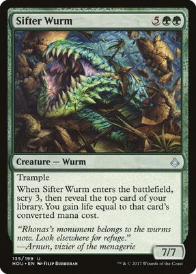 Sifter Wurm 135/199 - Hour of Devastation (HOU)